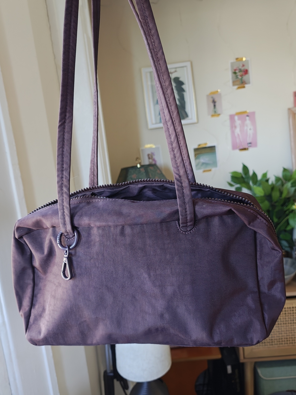 Baggu Chocolate Plum Bowler